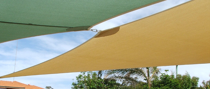 Joined shade sails image